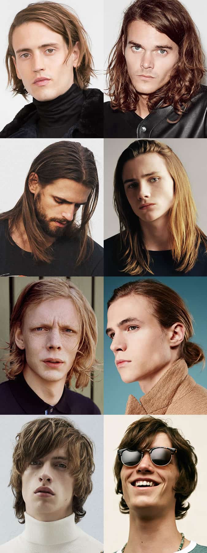 Men's Hairstyle Trends 2016 - Medium to Long Length Hair and Grungy Styles