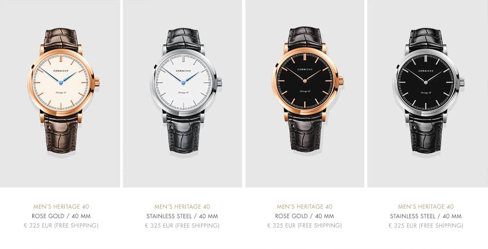 Men's Corniche Heritage 40 Watch