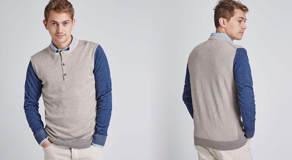 Barbour International Steve McQueen Holman Henley Sweater