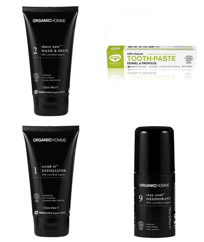 Organic Homme By Green People Grooming Products