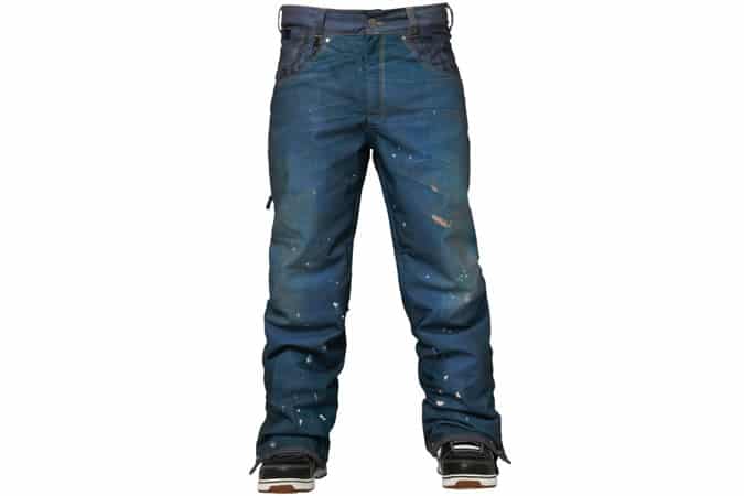 686 Destructed Denim Pants