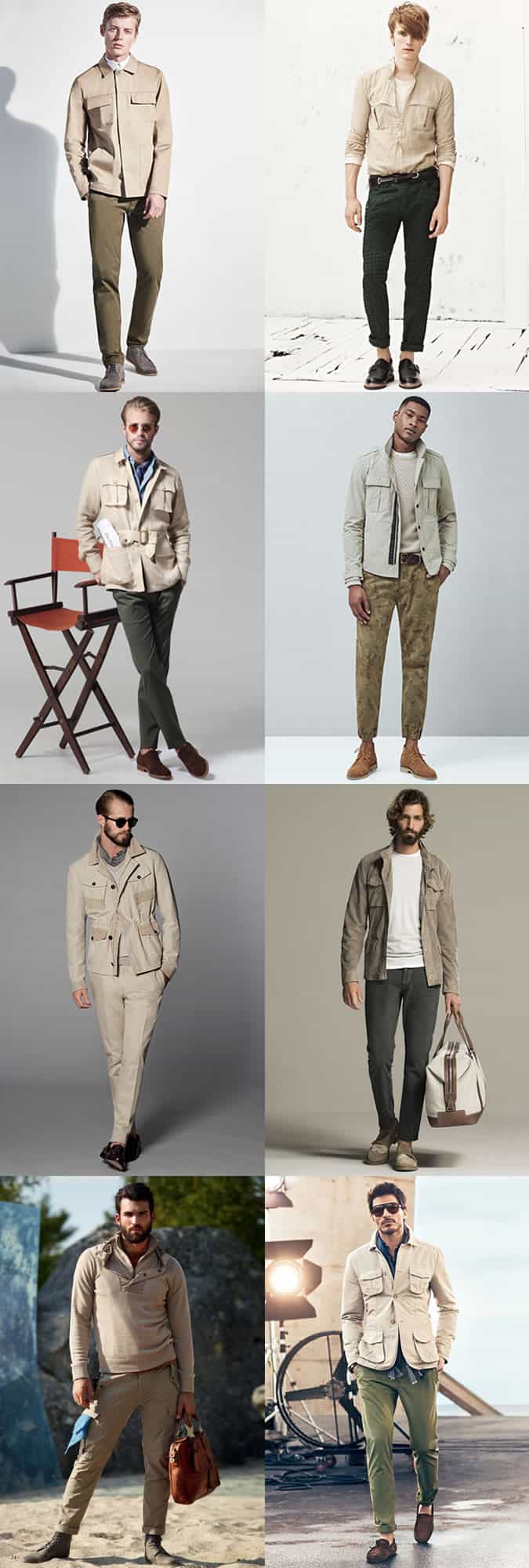 Men's Safari-inspired Outfit Inspiration Lookbook