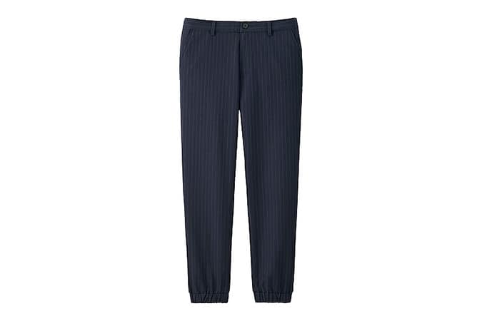Uniqlo Pinstriped Smart Joggers