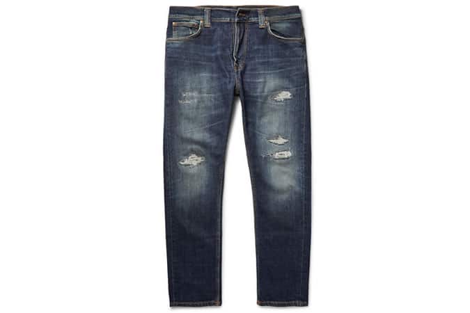 Nudie Jeans Brute Knut Slim-Fit Organic Stretch-Denim Jeans