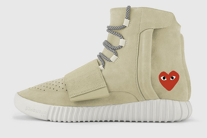 Comme Des Garcons x Yeezy Boost