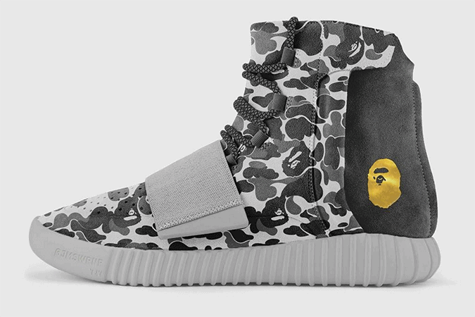 Bape x Yeezy Boost