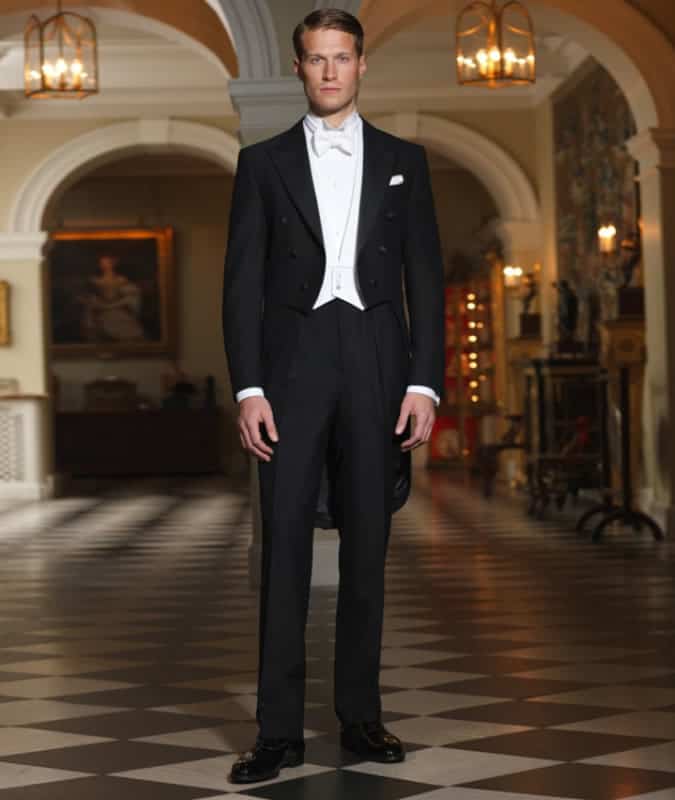 Men's White Tie Outfit Inspiration