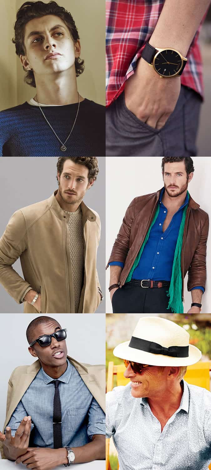 Men's Minimal Summer Accessories - Men's Fashion & Style Outfit Inspiration Lookbook