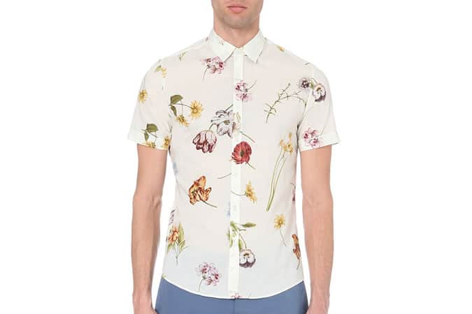 The World's Most Stylish Stuff - This Week - Gucci Floral Print Slim-Fit Shirt