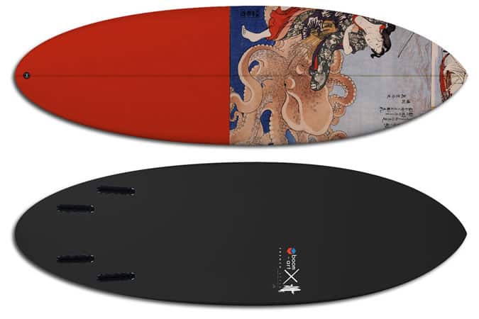 The World's Most Stylish Stuff - This Week - UWL Workshop Kuniyoshi Octopus 1 Surfboard