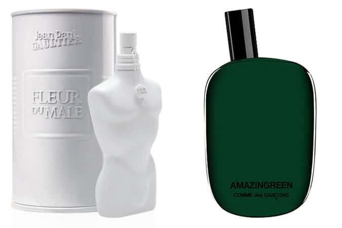 Fragrances Women Can't Resist - Jean Paul Gaultier Fleur Du Male & Comme des Garcons AMAZINGREEN