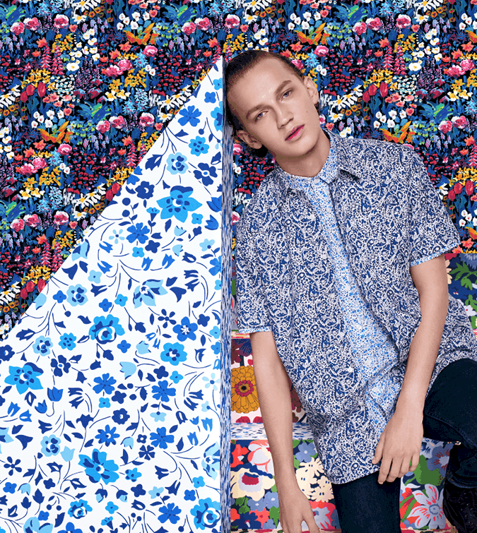 Liberty London x Uniqlo Menswear