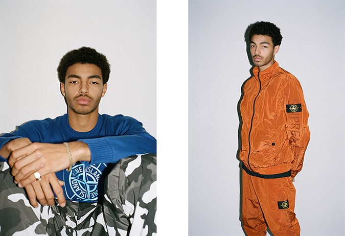 Stone Island x Supreme collection