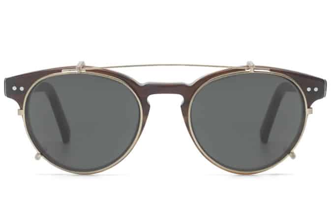 Pierce Chocolate Havana Fade Sunglasses