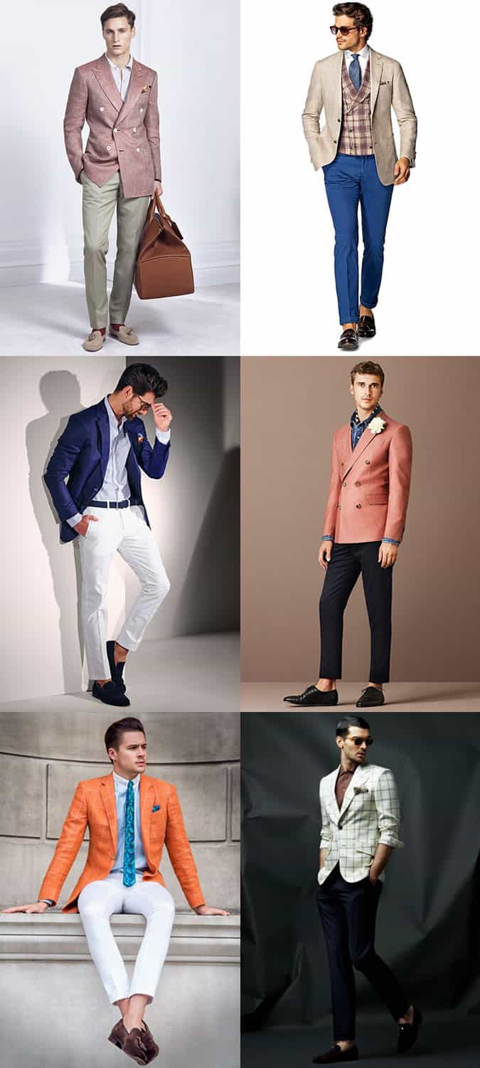 Men's Pitti Uomo Bold Tailoring Outfit Inspiration Lookbook
