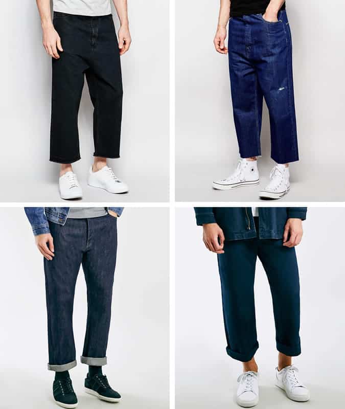 Men's Wide-Legged Jeans