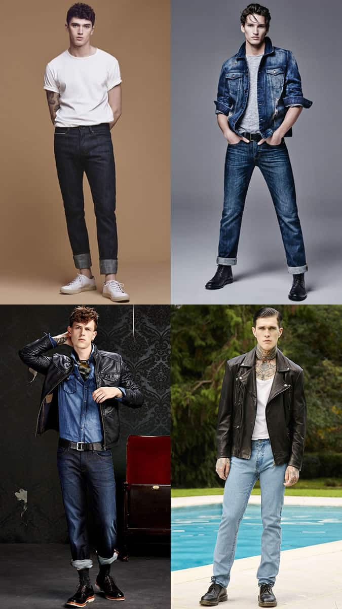 Men's Modern Greasers-Inspired Outfit Lookbook