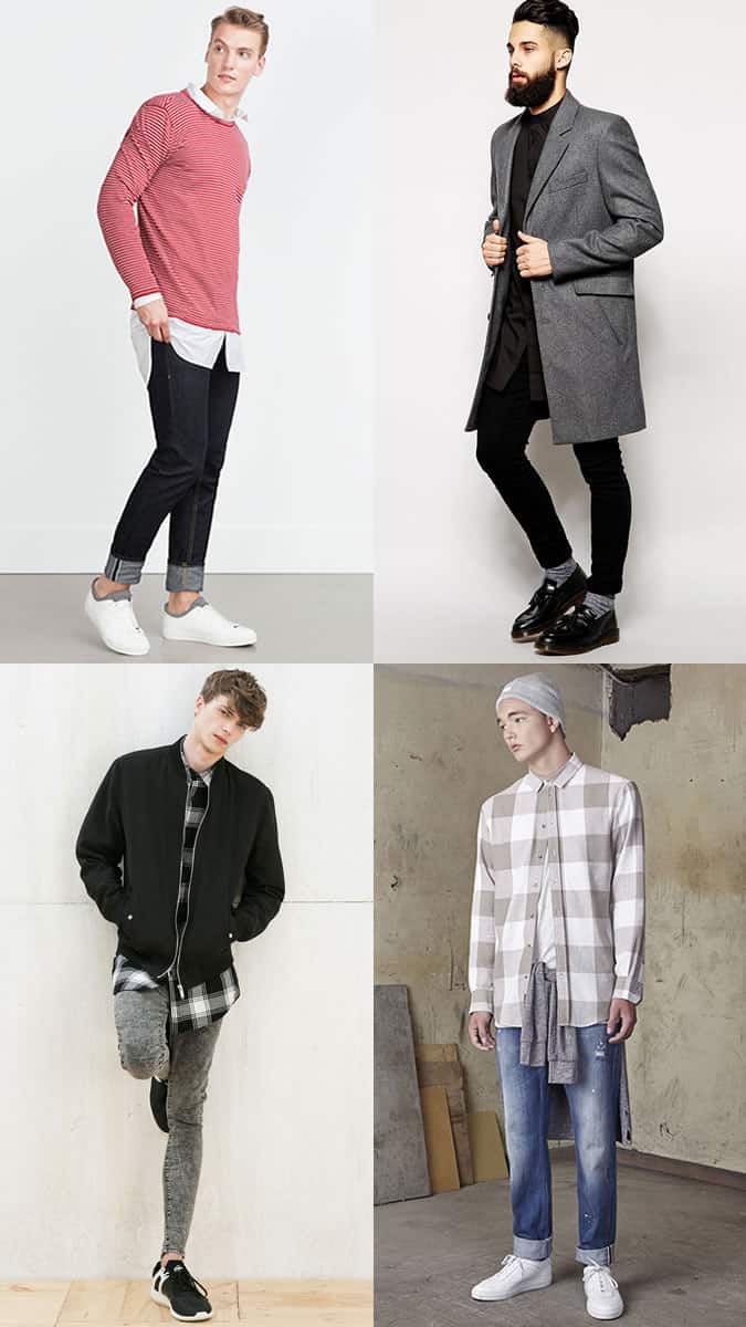 Men's Fashion & Style - Longline Shirts Outfit Inspiration Lookbook