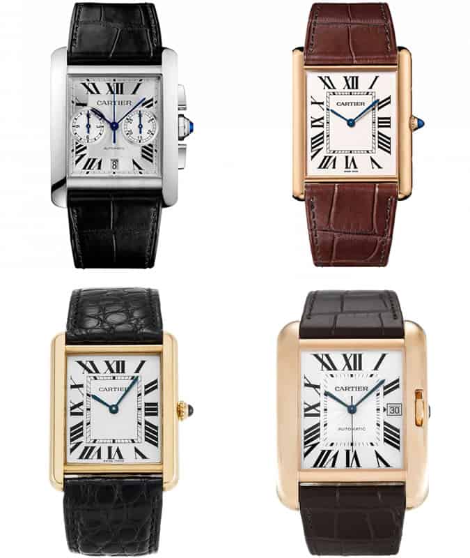 Men's Cartier Tank Watches