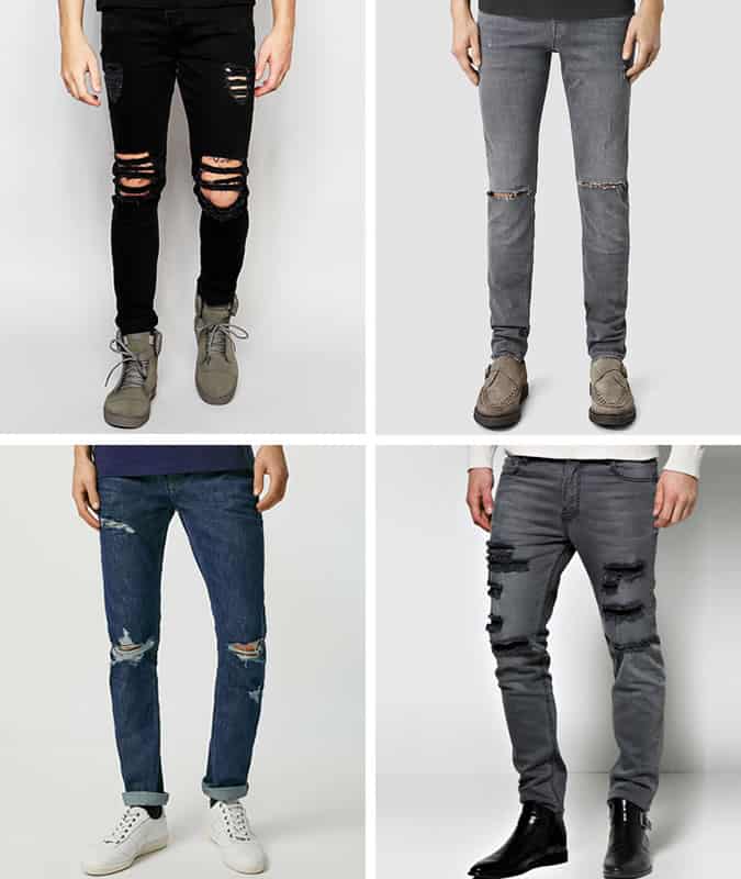 Men's Ripped Jeans