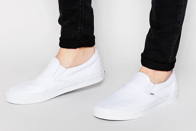 The Culprit: Canvas Slip-Ons