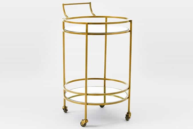 West Elm Valet Bar Cart