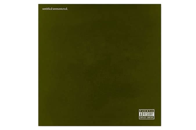 Kendrick Lamar “untitled unmastered.”
