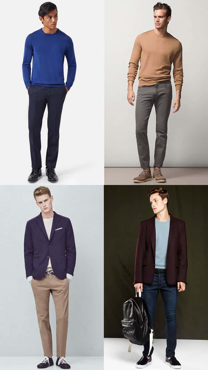 Men's Knitwear In Spring Outfit Inspiration Lookbook