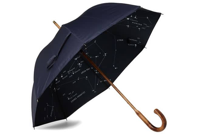 London Undercover Double Layer Constellation Interior Umbrella