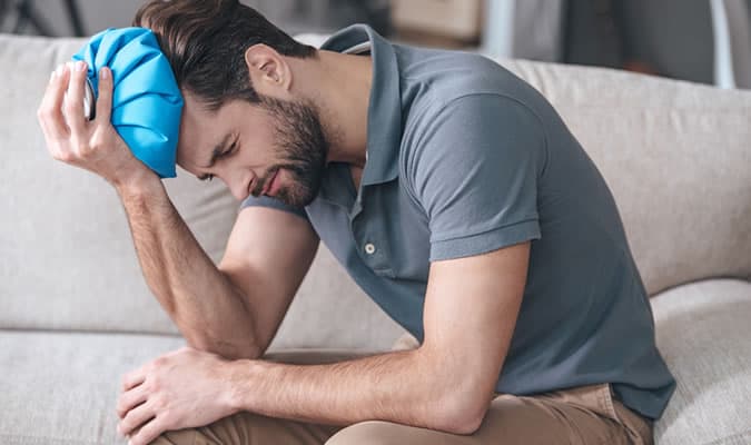 Put Ice On Your Face To Beat Hangover Puffiness