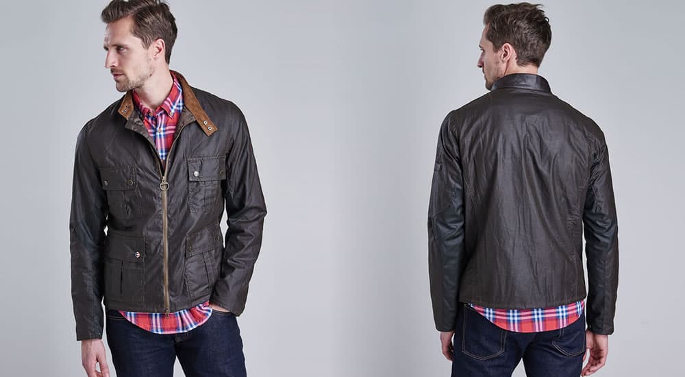 Barbour International Steve McQueen Chico Waxed Jacket