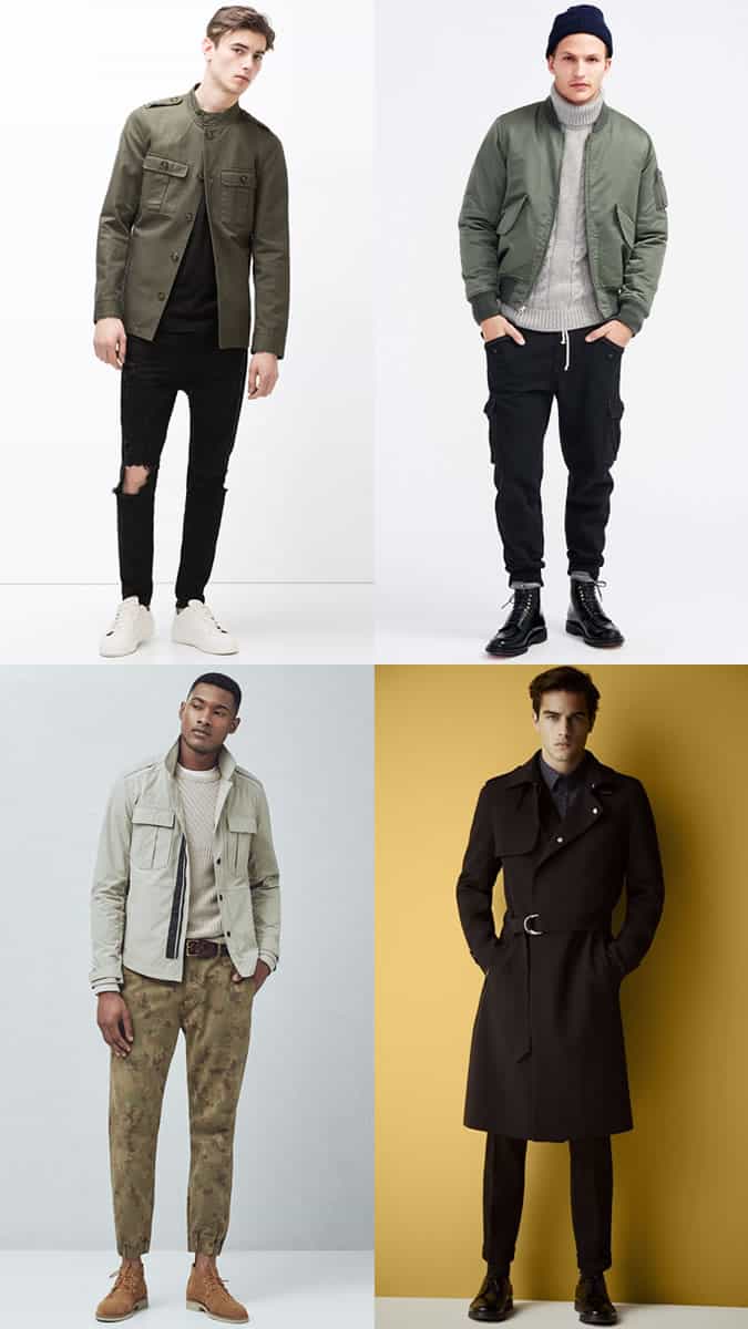 Men's Military and Armed Forces-Inspired Outfit Inspiration Lookbook