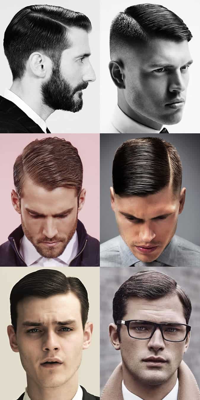 Men's Spring/Summer 2016 Hair Trends - Side Parting Hairstyles and Cuts