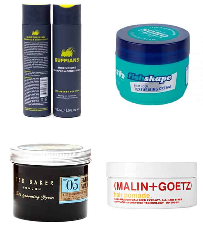 Men's Recommended Hair Styling Products - Long Hair