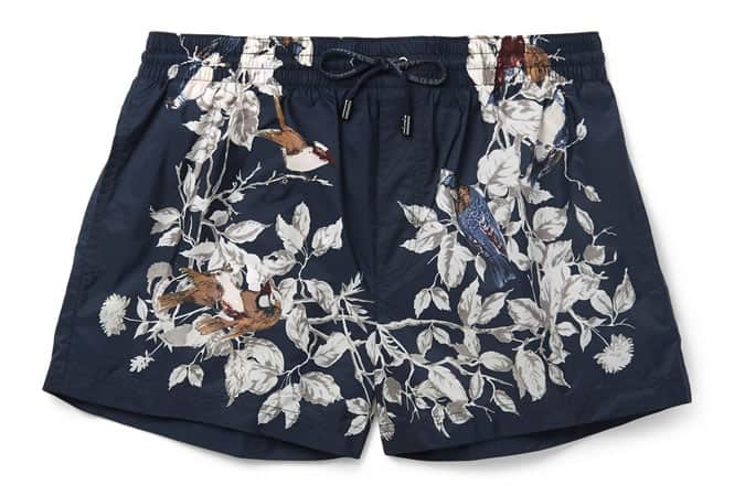 Dolce & Gabbana Short-Length Printed Swim Shorts