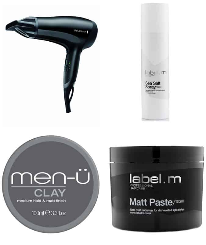 Recommended Styling Products for men with thin or thinning hair