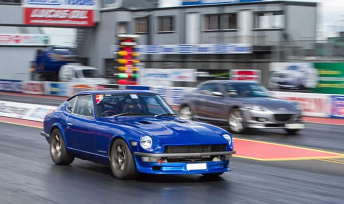 Santa Pod drag course