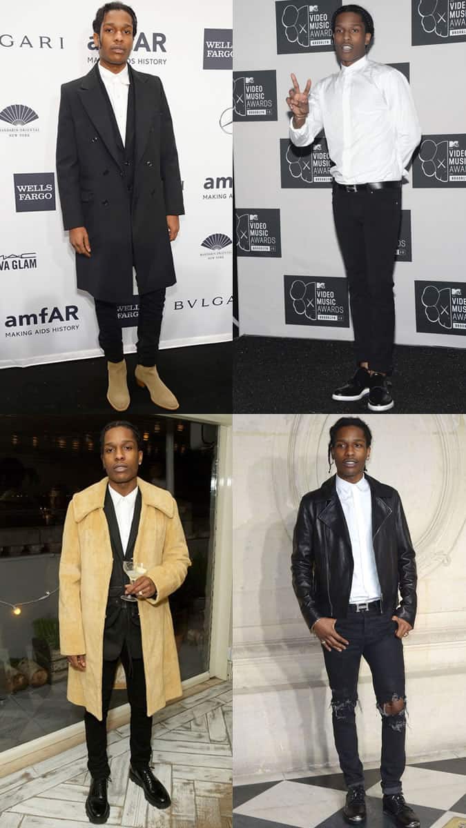 A$AP Rocky Personal Style - Outfit Lookbook