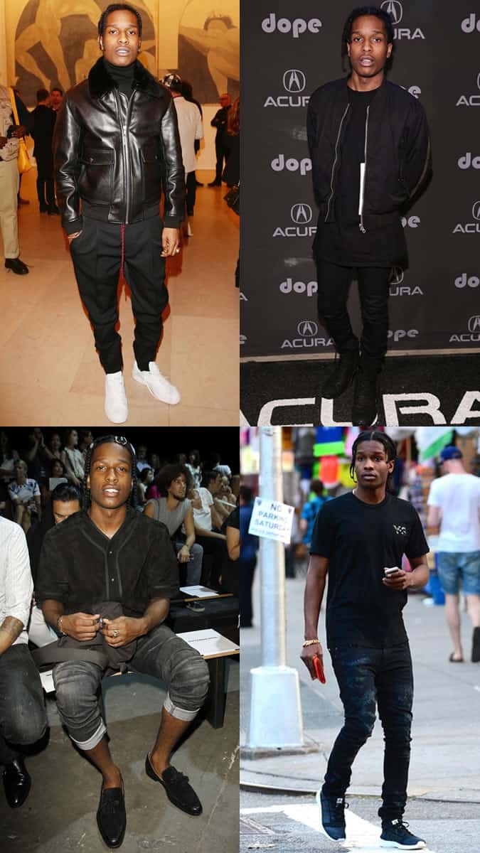 A$AP Rocky Personal Style - Outfit Lookbook