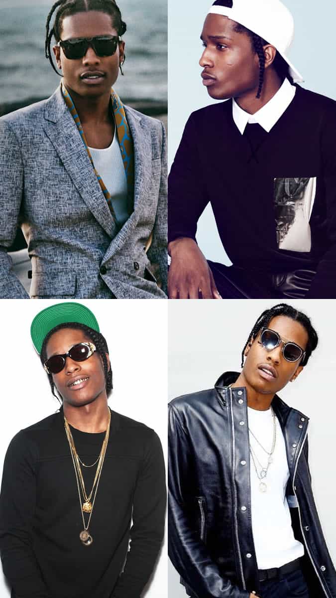 A$AP Rocky Personal Style - Outfit Lookbook