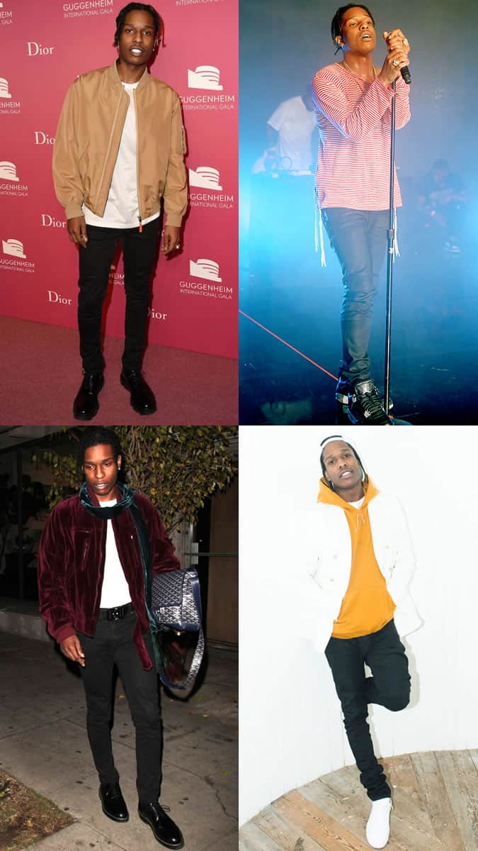 A$AP Rocky Personal Style - Outfit Lookbook