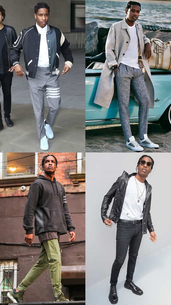 A$AP Rocky Personal Style - Outfit Lookbook