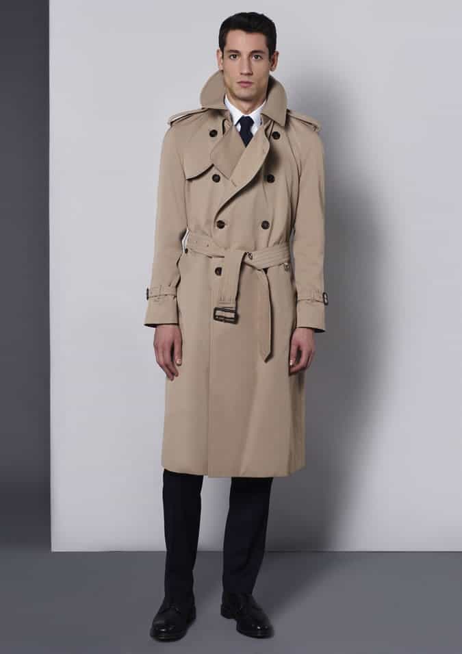 Aquascutum Revives Humphrey Bogart's Trench Coat