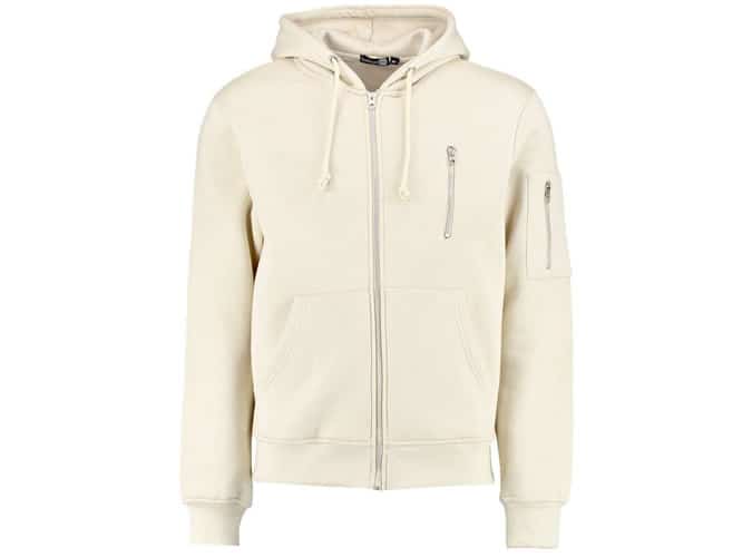 MA1 Zip Jersey Hoodie