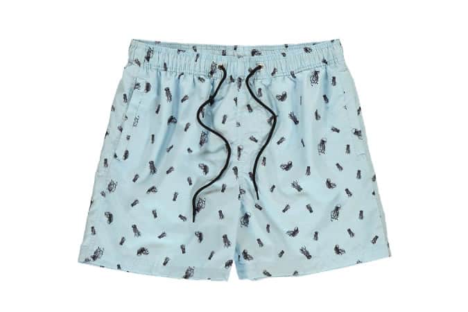 Jellyfish Print Swim Shorts