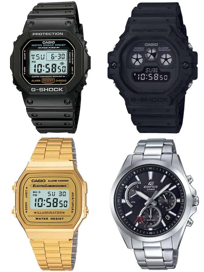 Men's Casio and G-Shock Watches