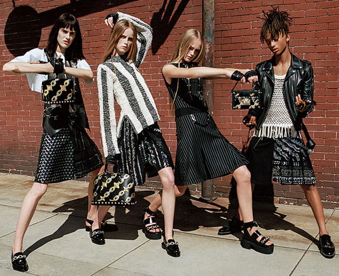 Jaden Smith was cast as the face of Louis Vuitton womenswear for SS16