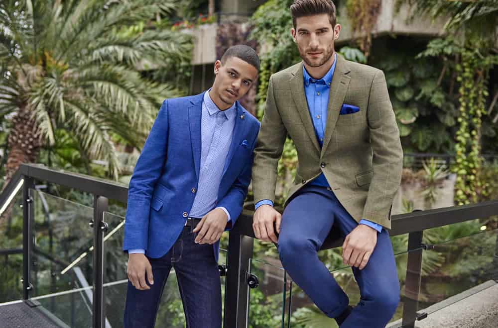 Moss Bros Weekend Blue Suits Offer