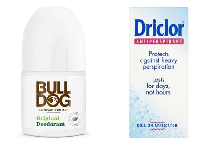 Men's Recommended Deodorants