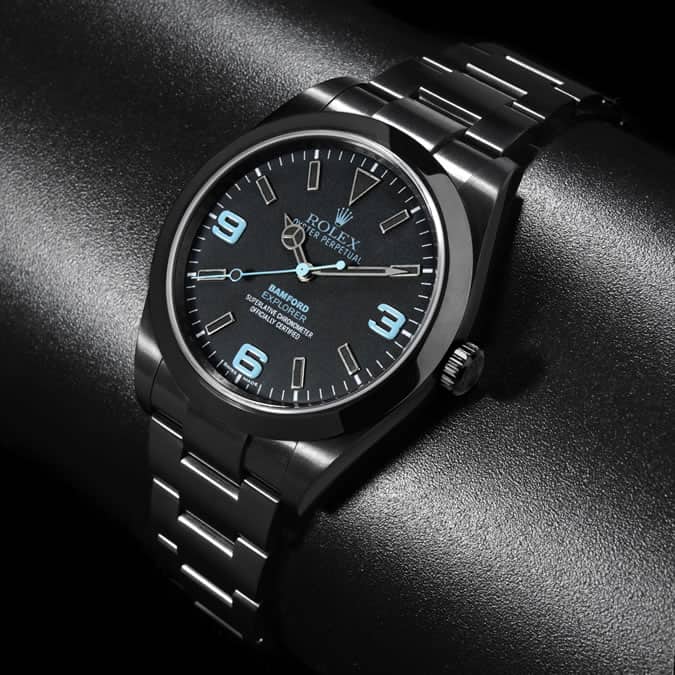 A customised Bamford Watches Rolex